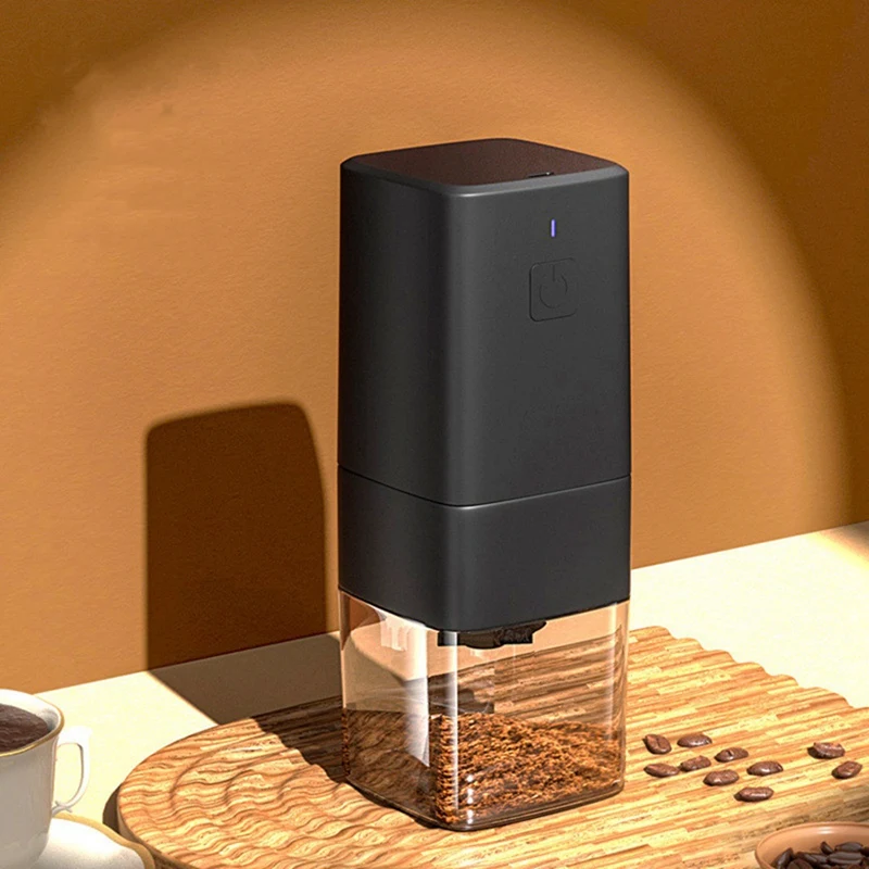 

Koonan портативная перезаряжаемая USB кофемолка для кафе Автоматическая электрическая кофемолка для зерен и перца для дома