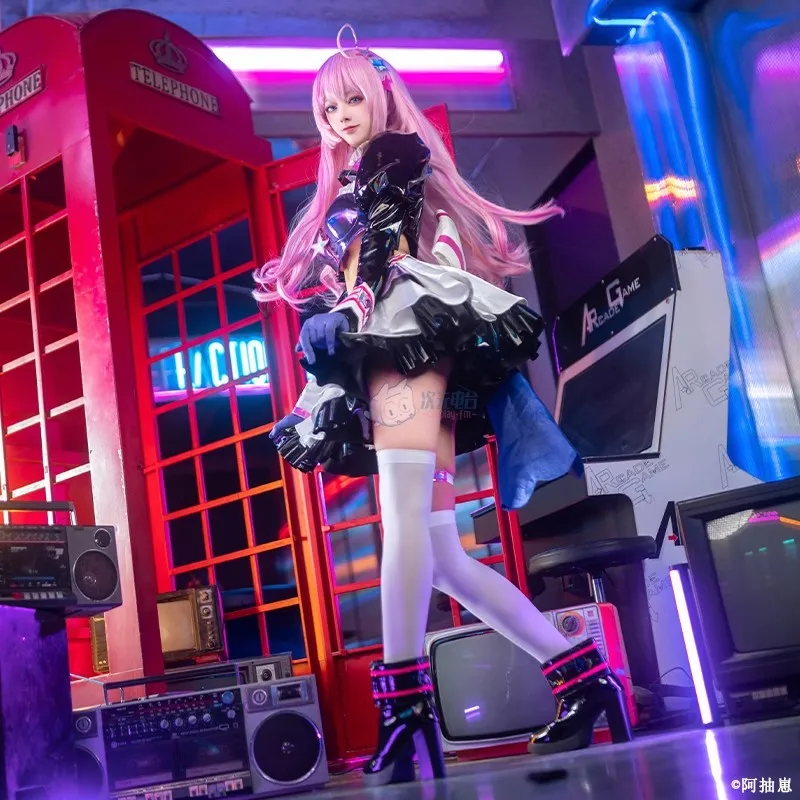 Аниме Mikkuu Muse Dash Luka Косплей Костюм Хэллоуин Униформа Женщины Мужчины Карнавальное