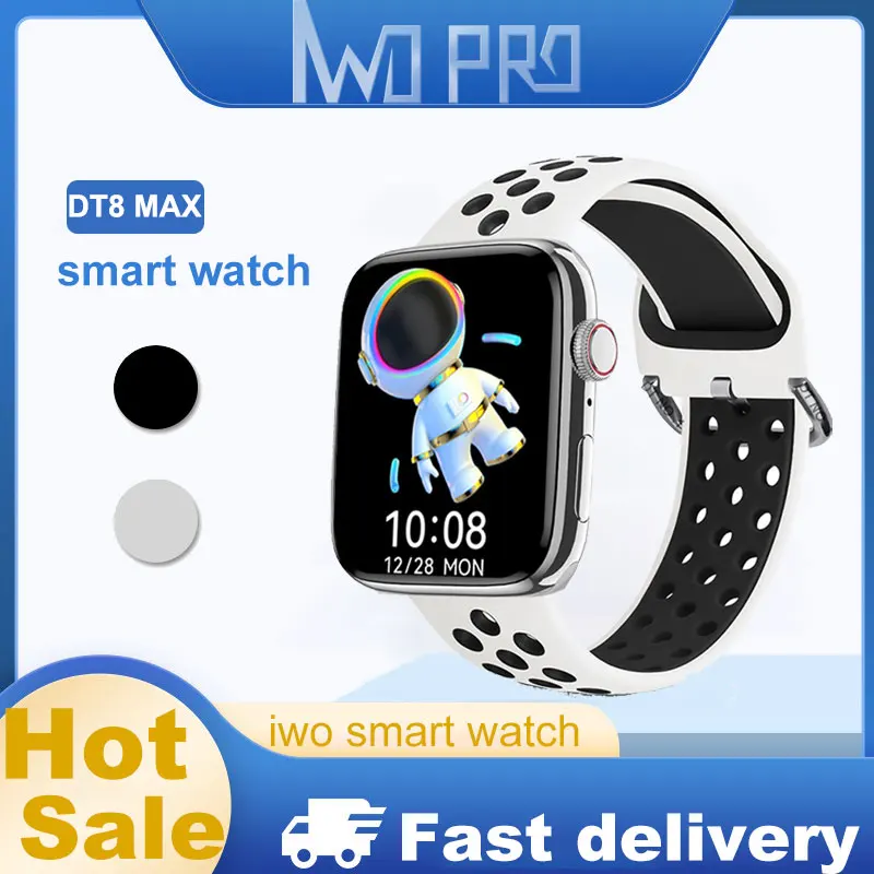 

DT8MAX Smart Watch men IWO 2 inch SmartWatch Heart rate monitoring wireless charging For Android iOS PK PK DT7 MAX W58 W28 PRO