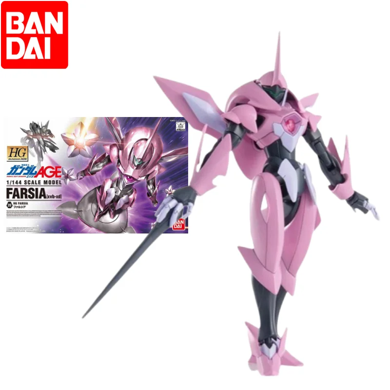 

Original Bandai Gundam Anime Model Hg 1/144 Gundam Age Farsia Xvb-Xd Action Figure Assembly Collection Model Toys