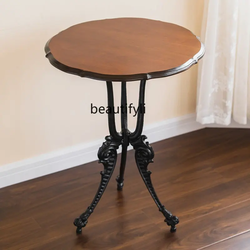 Домашний Деревянный стол Zhonggu из черного дерева для гостиной столовой маленький