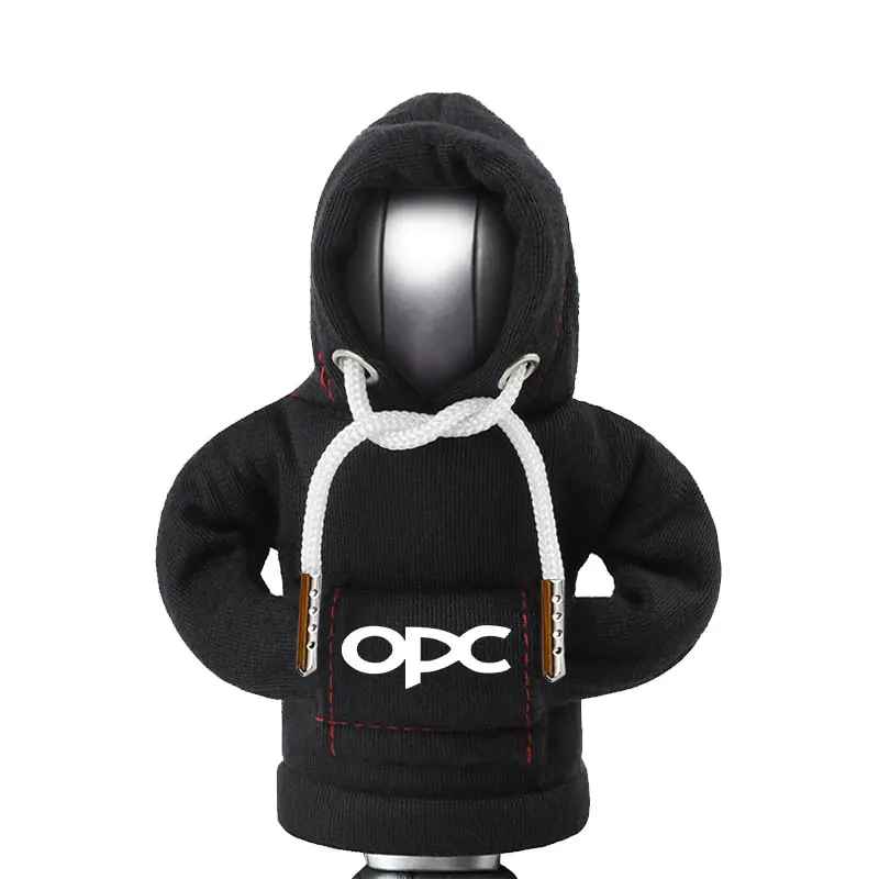 

Толстовка с капюшоном для автомобиля, модная толстовка, автомобильная ручка переключения передач, декоративная крышка для Opel OPC Astra G H J F Insignia Vectra Zafira