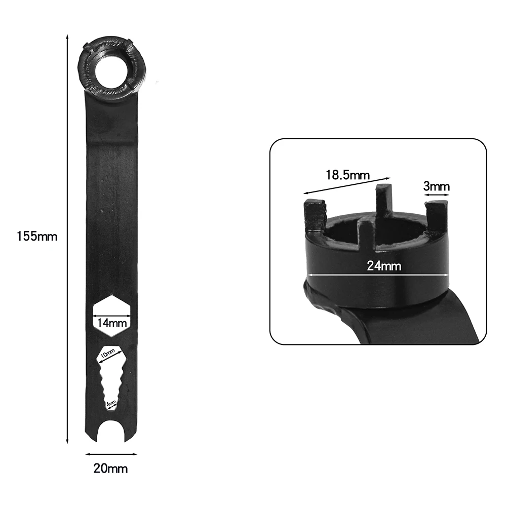 Ручной регулировочный ключ с четырьмя когтями гаечный для угловой шлифовальной