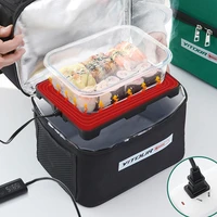 electric heating bento bag outdoor picnic oxford office food portable waterproof lunch cases home car recharge heater container
