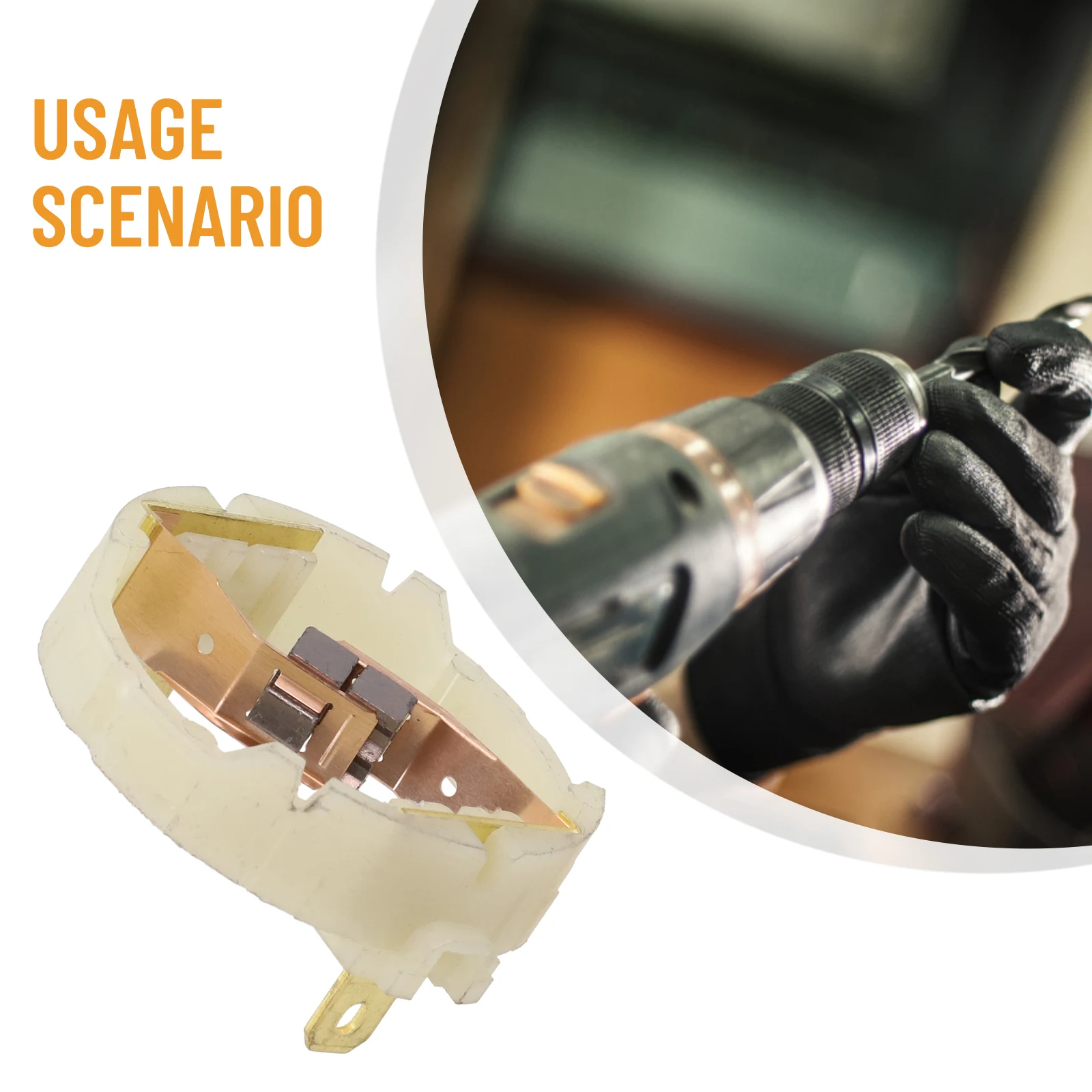 Качественный сменный держатель угольной щетки для ротора двигателя