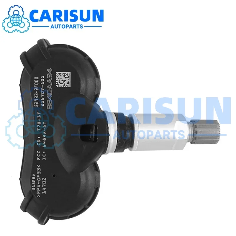 

52933-2F000 529332 F000 Новый датчик давления в шинах TPMS для Hyundai Accent Sonata Tucson Kia Rio Spectra Sportage, автозапчасти