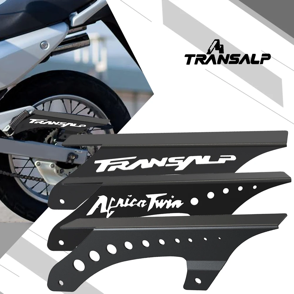Защитная крышка цепи мотоцикла для HONDA XL 600 650 700 V Transalp XRV650 XRV750 Africa Twin 1987-2012 2011 2010 2009