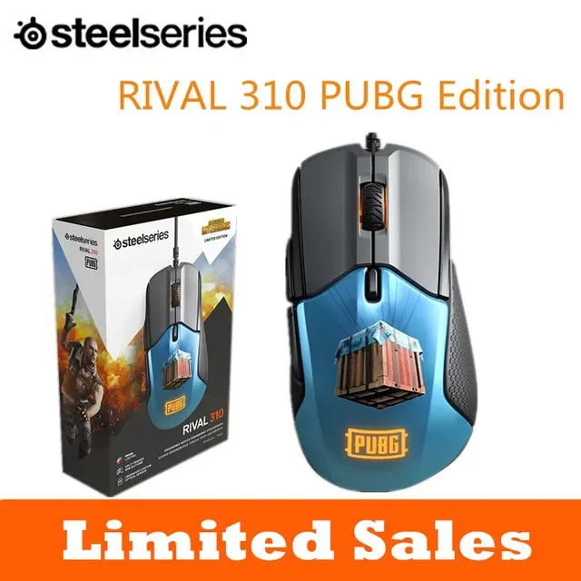 

Игровая мышь Rival 310 12000 CPI TrueMove3, игровая мышь с датчиком и раздельными пуговицами, мышь с RGB Подсветкой