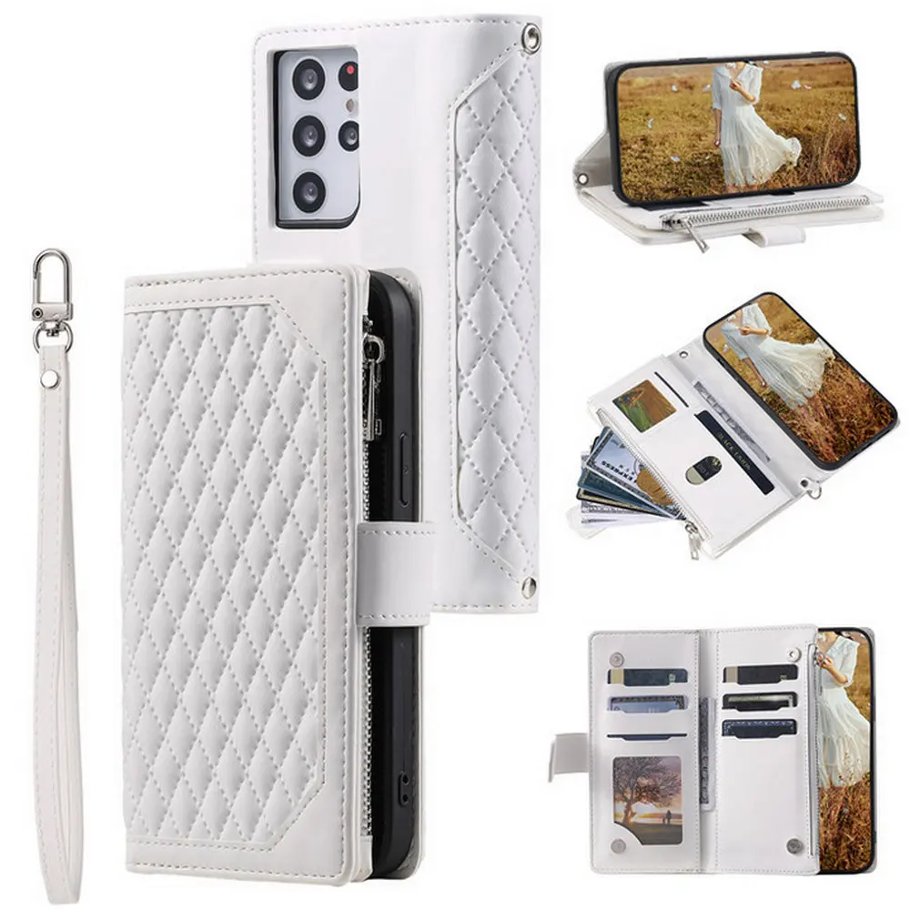 

Flip Case For Samsung Galaxy S21 Ultra S20 FE Note20 5G S10 S9 S 8 S 20 S10E Note 10 Plus 9 S7 Edge Leather Wallet Book Cover