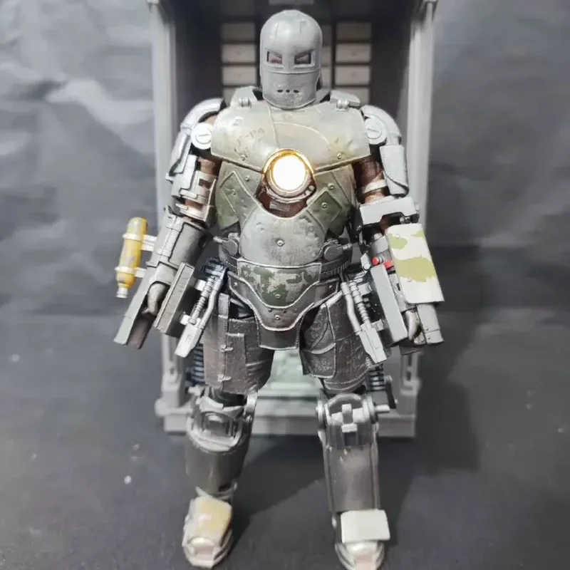 Оригинальный Marvel Железный человек дневной знак зал брони набор 1-7 фигурок