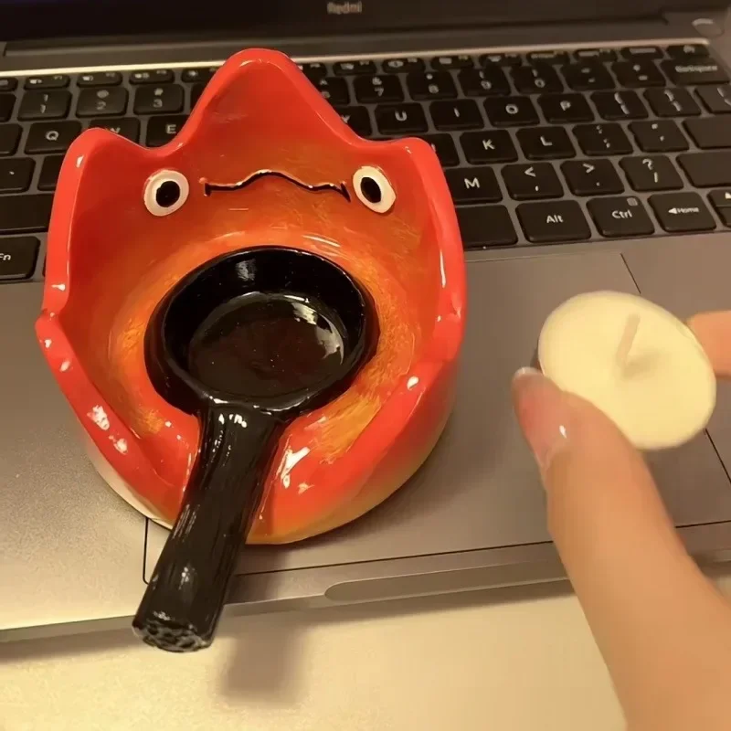 Милый подсвечник Casifa поддержка пепельницы мультяшная ароматерапия основание