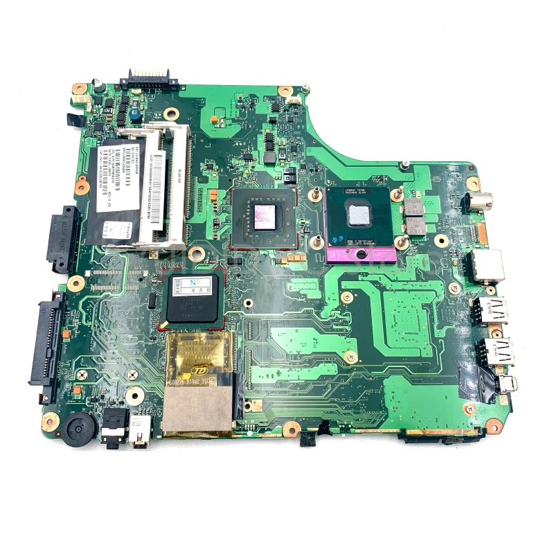 ZUIDID Laptop Motherboard For Toshiba Satellite Satellite A300 A305 MAIN BOARD V000125600 6050A2169401 DDR2 965GM free cpu