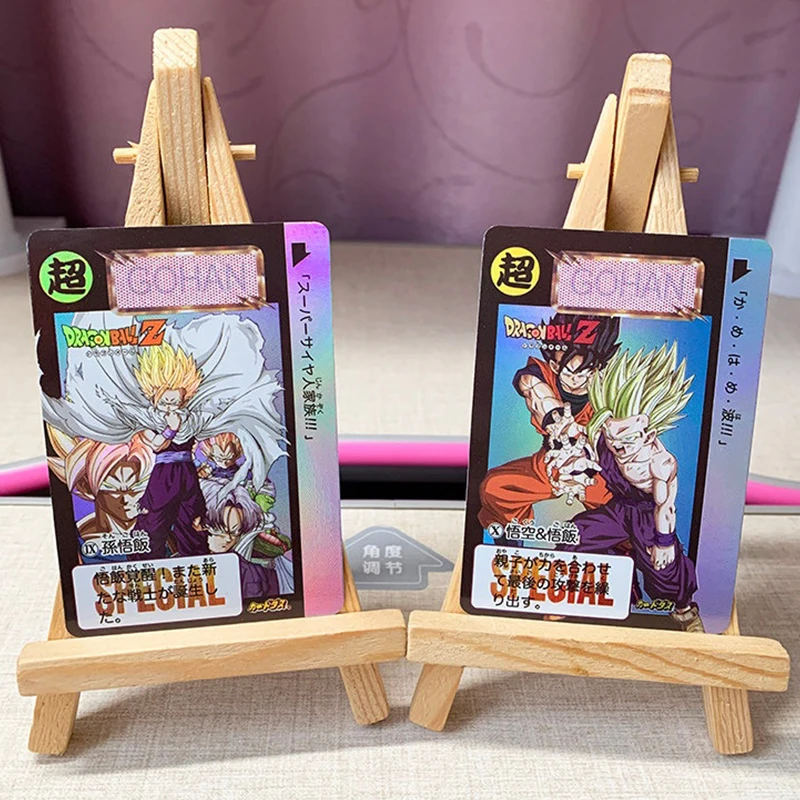 Коллекционные карточки по аниме Dragon Ball: Гогета, Сон Гохан, Фриза, Маджин Буу, Бульма. Игровые карты DIY ACG Battle Game. Подарок на день рождения. (art.: 3920dca301c77) - 3920dca301c77