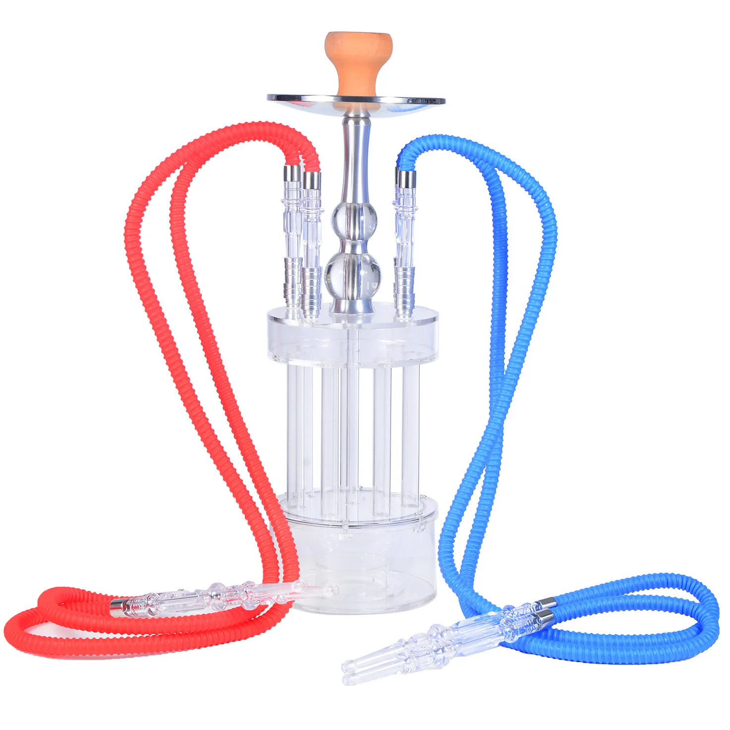 

Four pipe Gatling acrylic multi pipe hookah large pipe bar hookah shisha