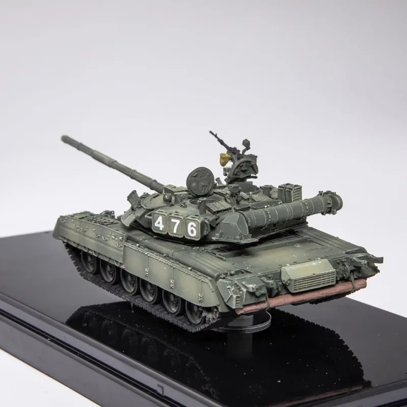 1:72 Scale Model 476 Russian T-80U 72148A Marine Corps Tank Resin Main Battle Toy Collection Display Decoration Fans Gift