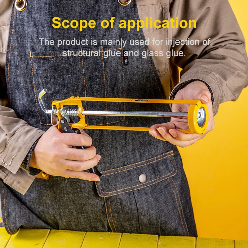 

Ручной пистолет для герметика Deli