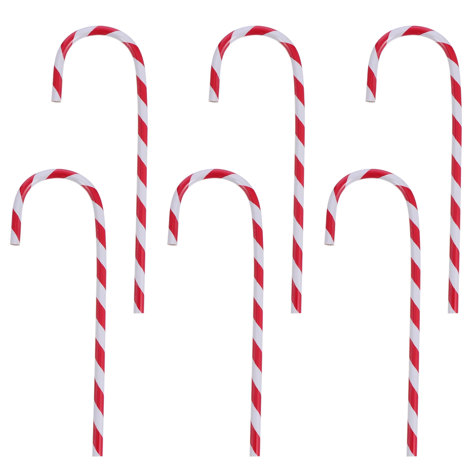 

6 шт., карандаши-тростники для рождественских конфет, карандаши-тростники для студентов, карандаши-игрушки для рождественского подарка, товары для нового года