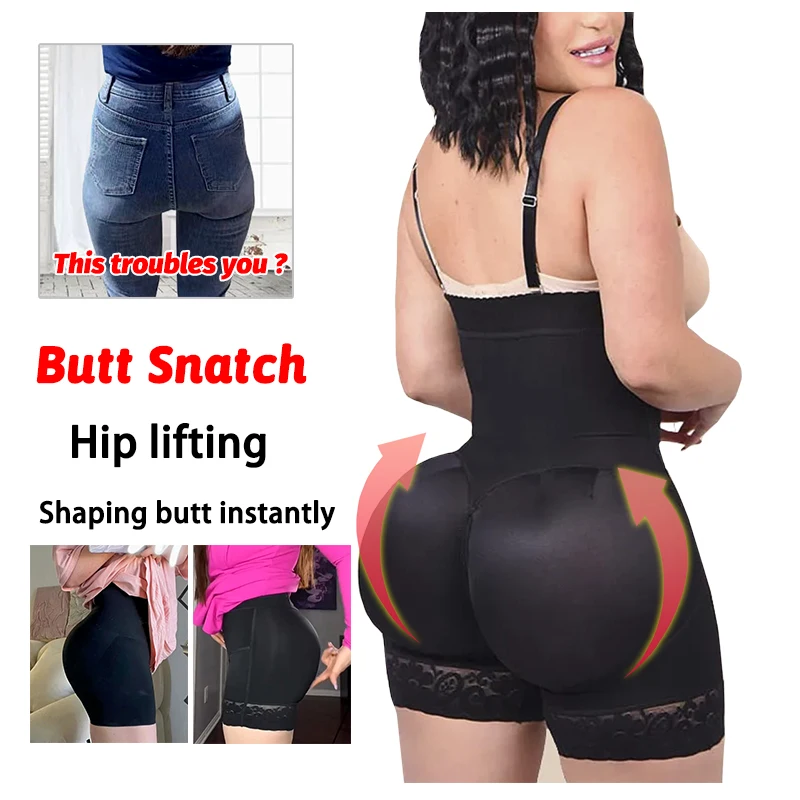 Корректирующее белье для плоского живота трусики с высокой талией корсет
