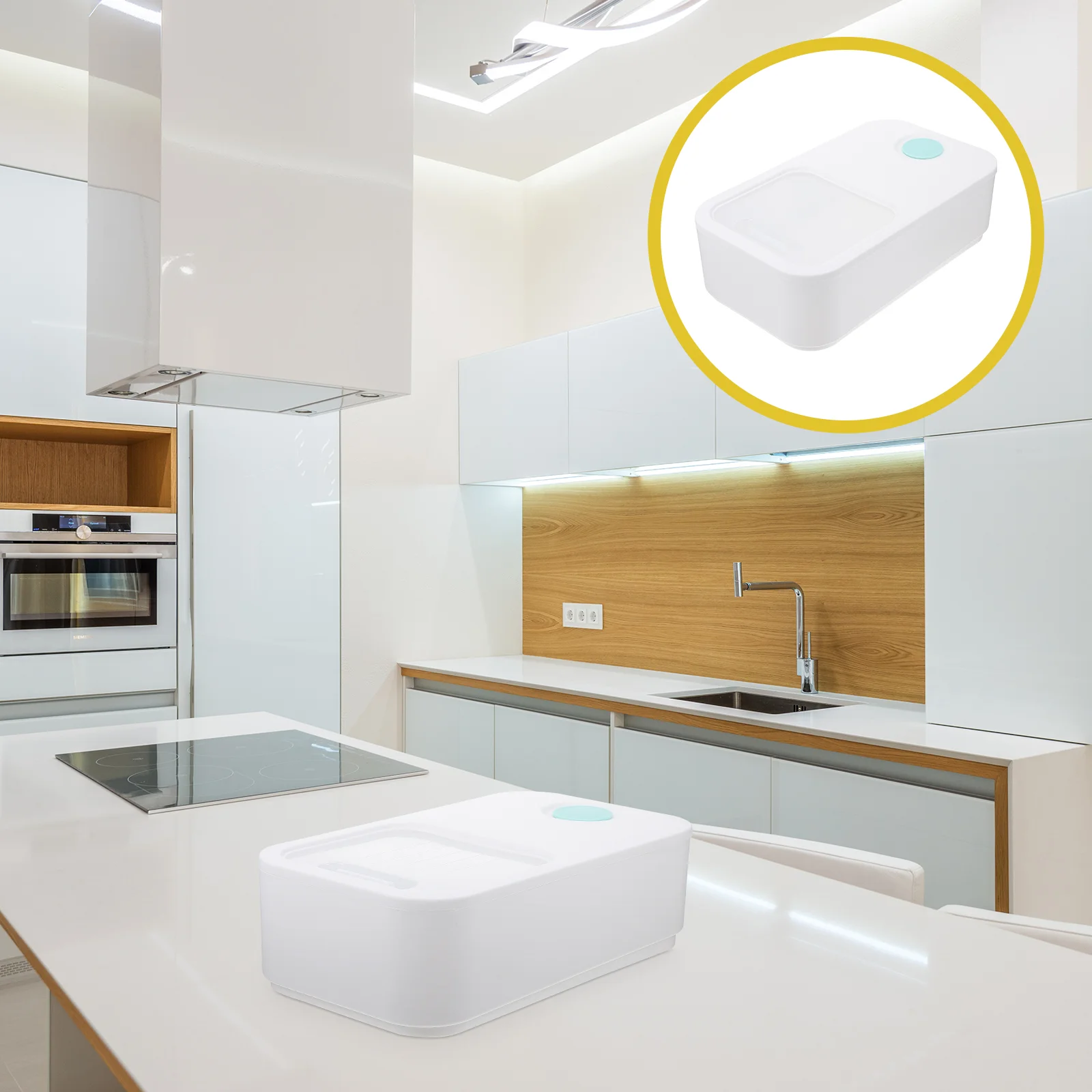 

1Set Kitchen Sealed Rice Container Household Kitchen Rice Storage Container