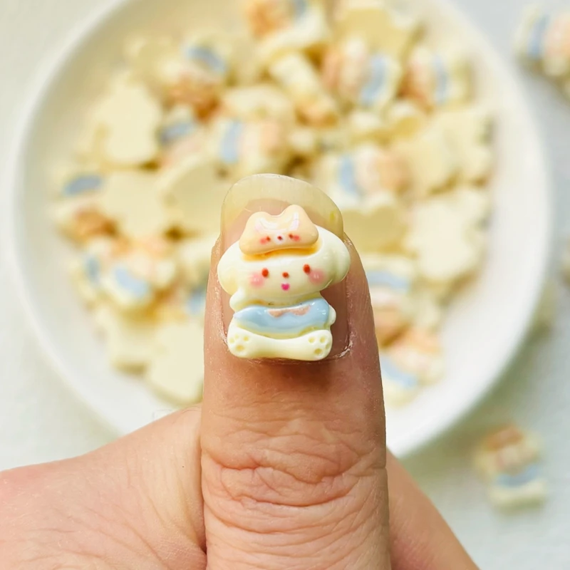 30 шт. новый милый медвежонок из смолы кролик бесплатная доставка украшение с