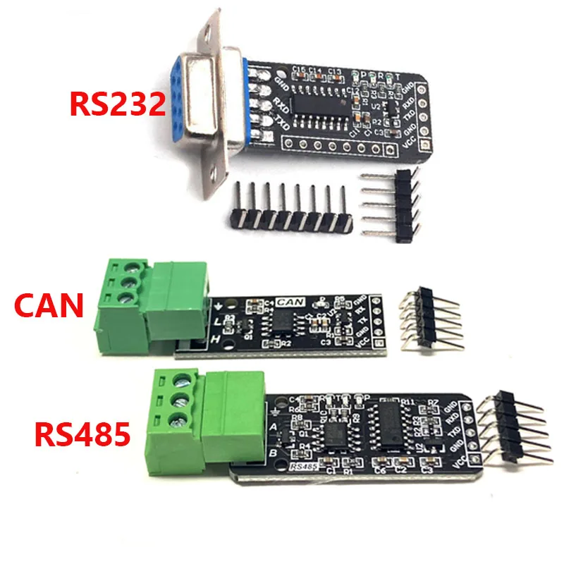 RS485 RS232 CAN для TTL Модуль связи Последовательный модуль CAN модуль микроконтроллер TTL