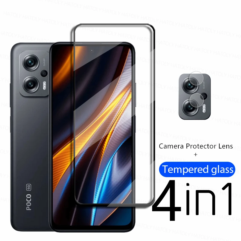 

Screen Protector For Xiaomi Poco X4 GT 5G Glass Xiaomi Poco X3 X4 GT Pro 5G Tempered Glass Phone Film For Xiaomi Poco X4 GT 5G