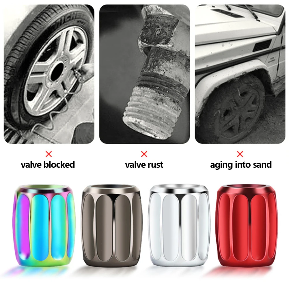 

4 шт., колпачки для клапанов автомобильных колес