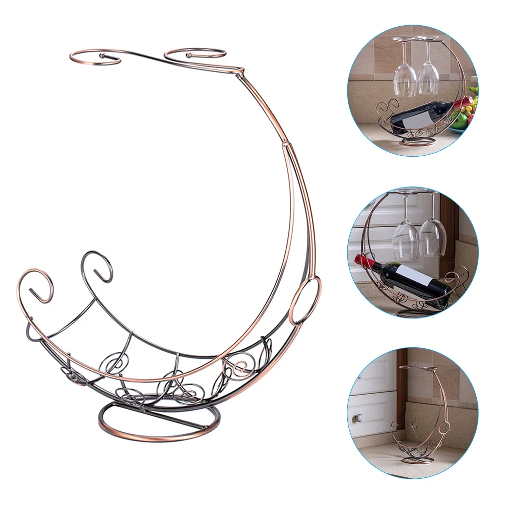 

Rack Holder Bottle Holders Metalcountertop Goblet Display Stands Novelty Storage Cup