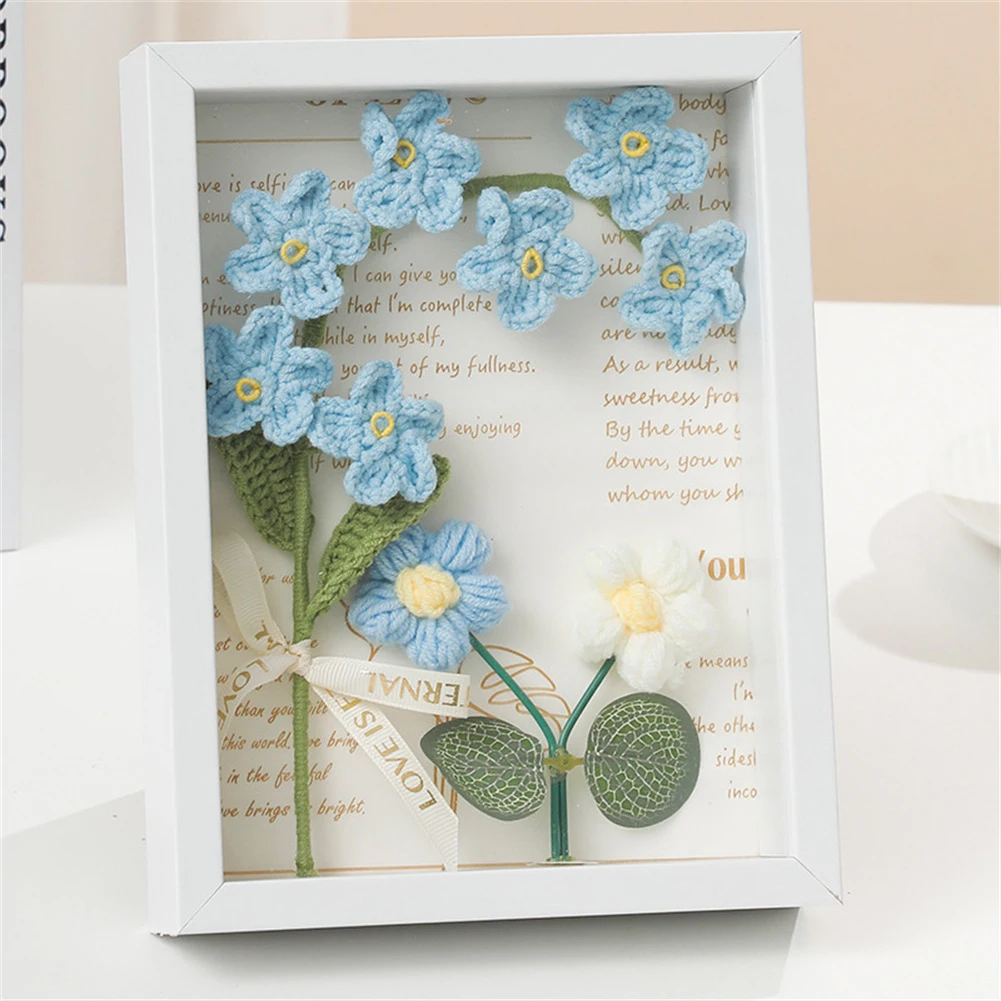 

Новинка, украшение для дома, ручная работа, градиентная Роза, Подсолнух, цветок, набор, фоторамка, украшение для гостиной, Декор, скандинавский фестиваль, подарки