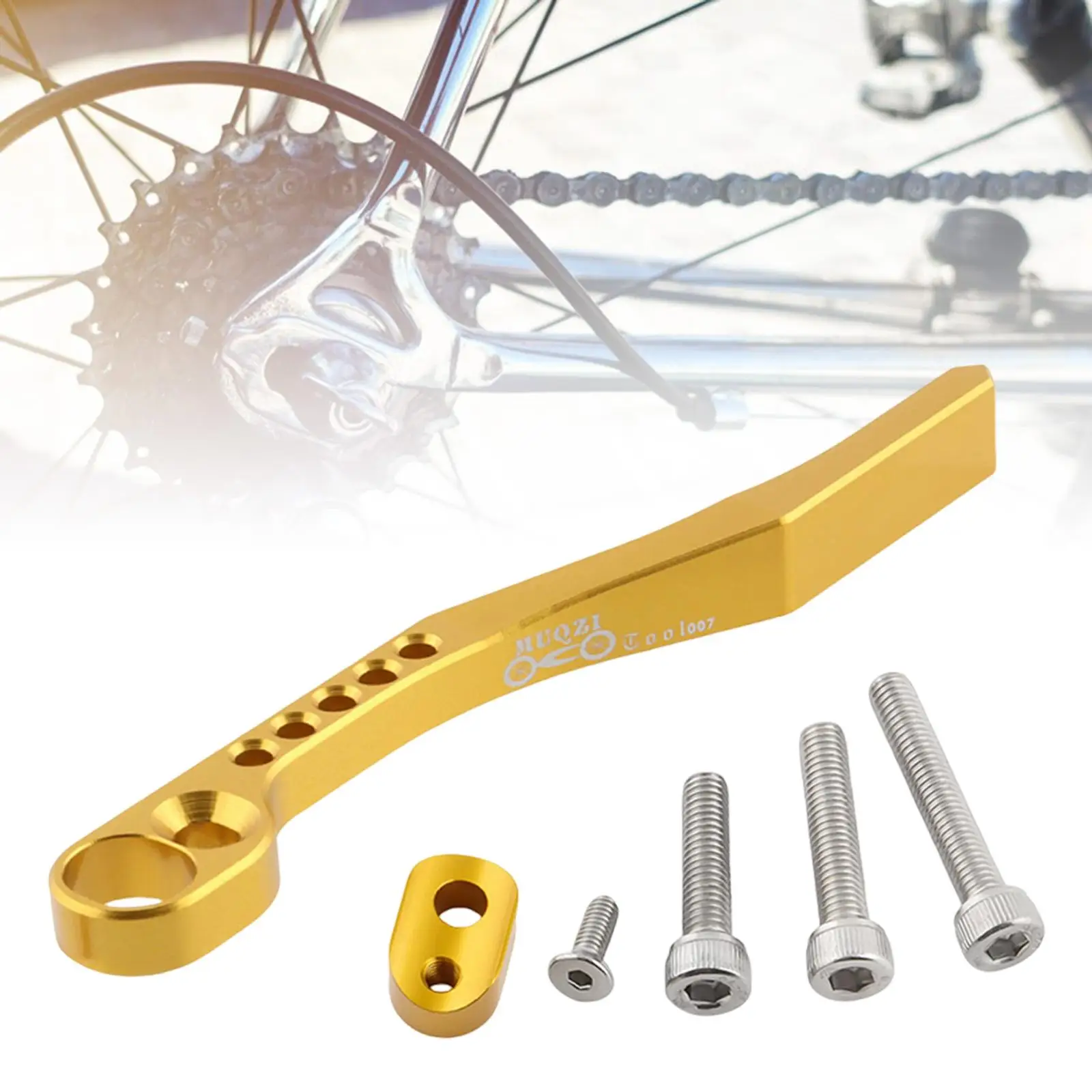 Защита лову велосипедной цепи Диапазон направляющей 34T-50T 36T-52T Алюминиевый