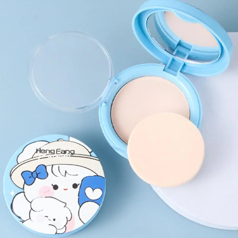 

Oil Control Makeup Powder Waterproof Moisturizing Lasting Brighten Loose Breathable Nature Powder Powder Press Concealer Se Z1V9