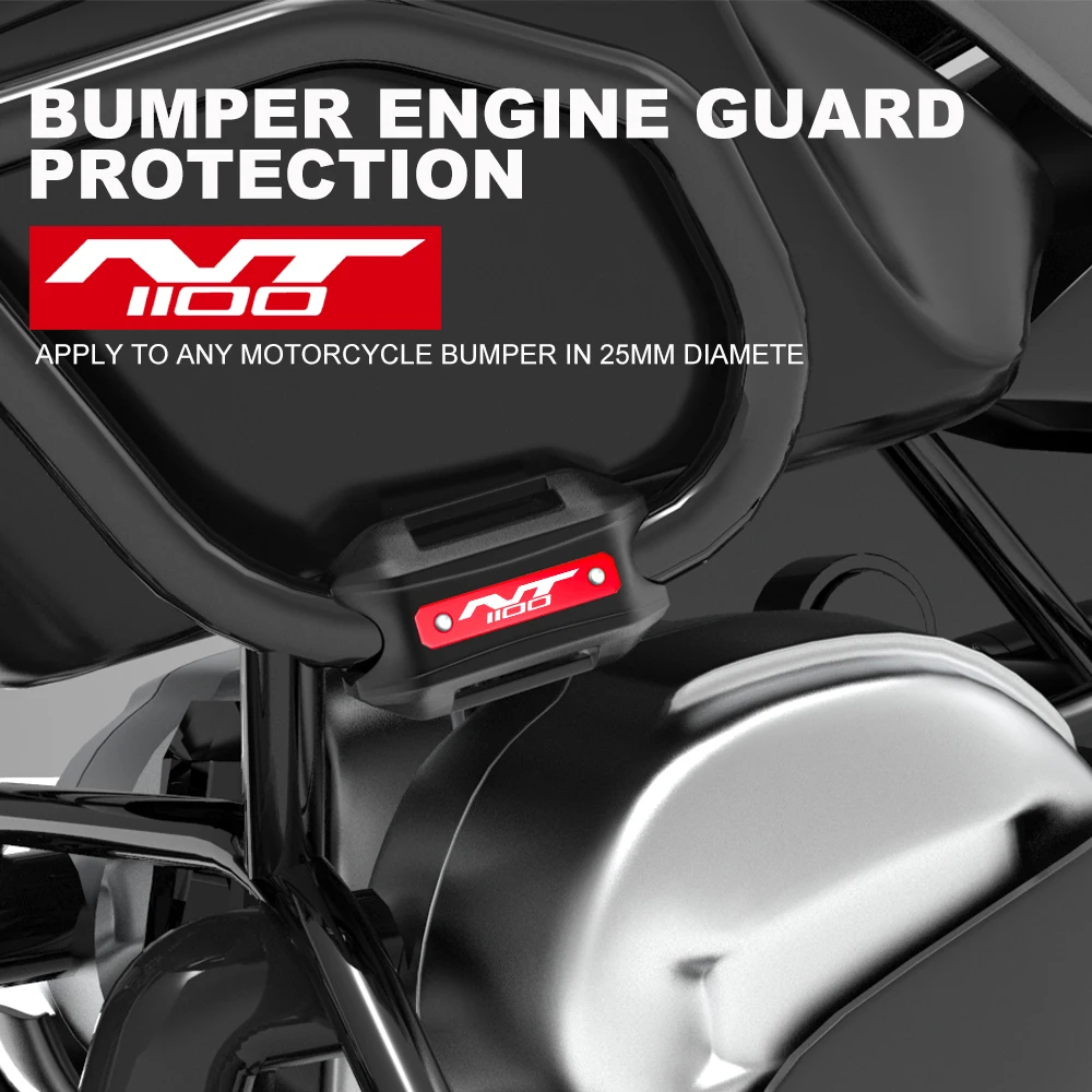 

For HONDA NT 1100 NT1100 nt1100 2021-2023 2022 Motorcycle Engine Bumper Bar Protection Bumper Protection Block Accessories