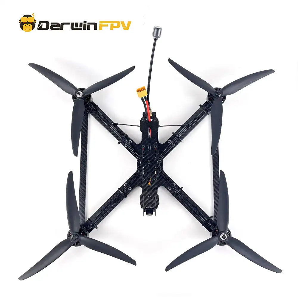 Гоночный дрон DarwinFPV X9 9 дюймов с широким диапазоном свободного стиля FPV 5 8G 1000mW VTX /