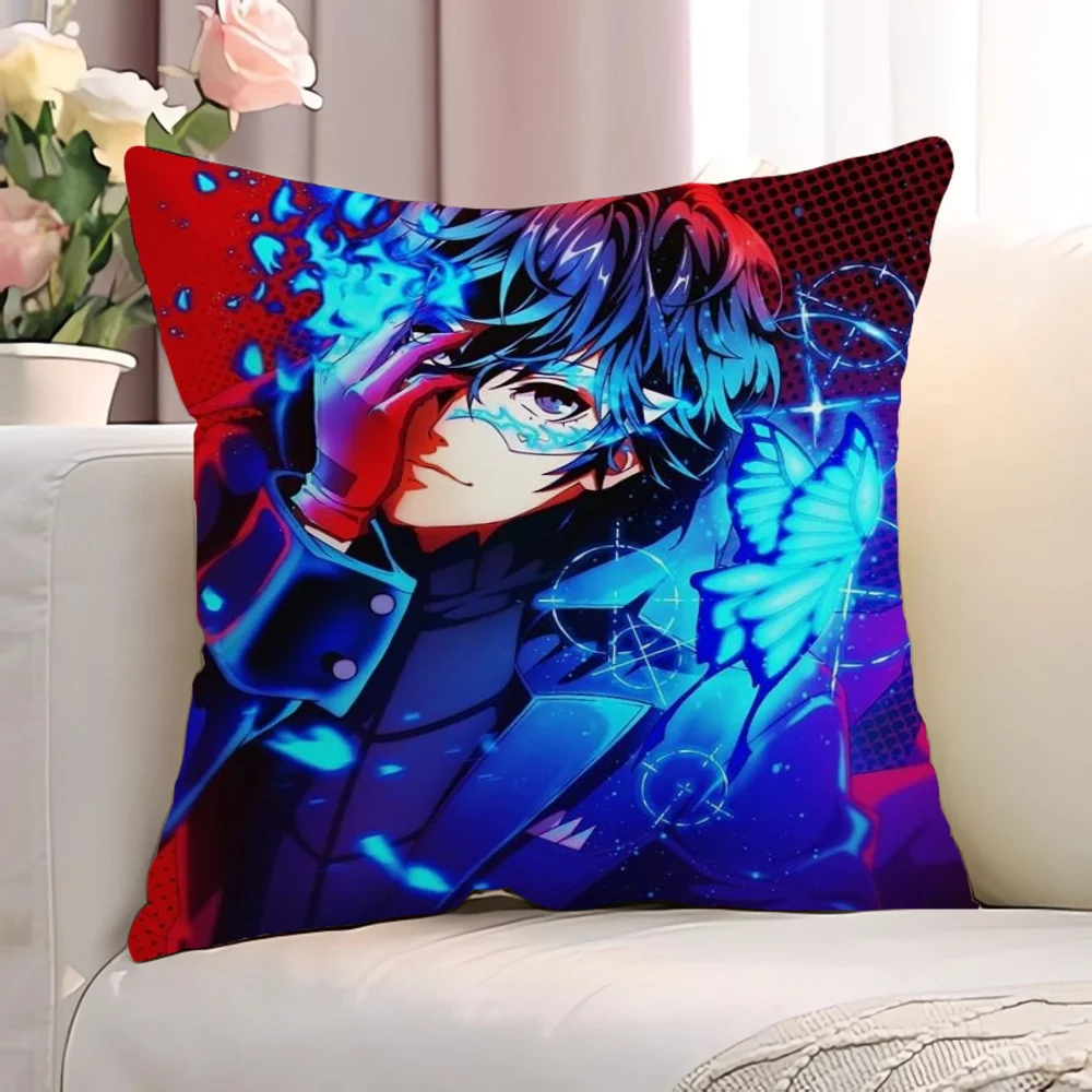 Чехол для подушки P-Persona 5S 40*40 декоративная наволочка подушек Короткие Плюшевые