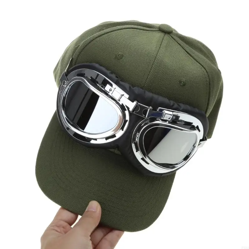 Хлопковая бейсболка P88A с солнцезащитными очками