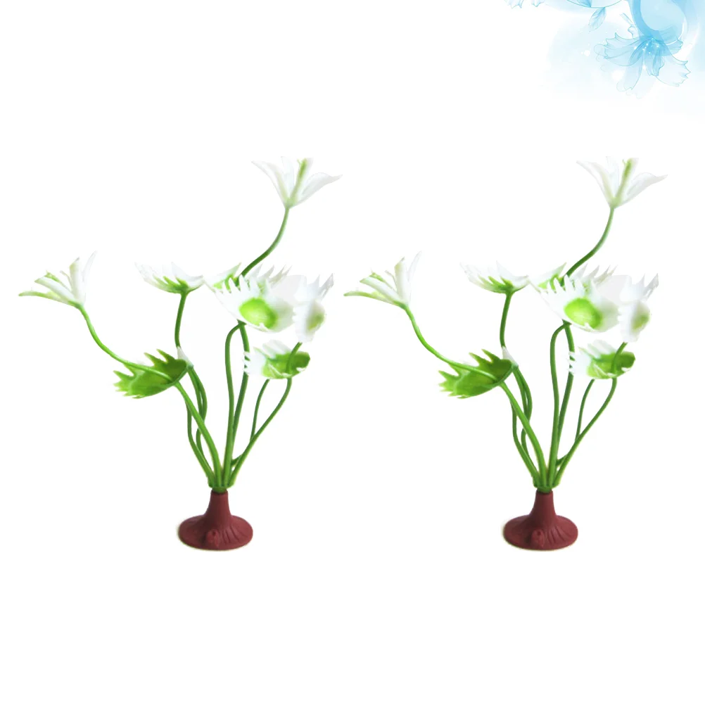 

20pcs Tank Glass Practical Plants Aquatic Adornment Glass for Landscape