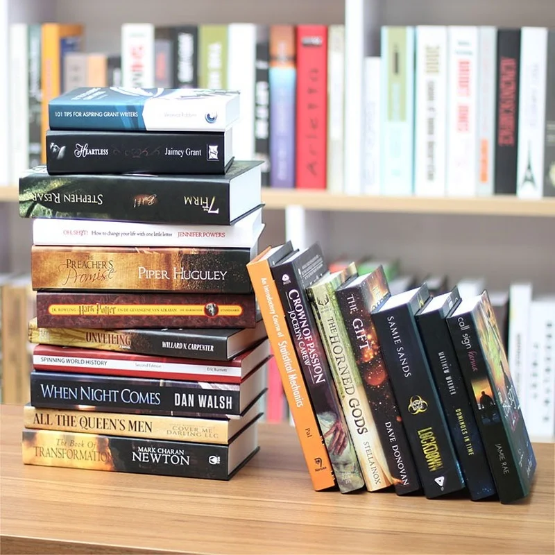 

Home Accessories Luxury Fake Book Simulation Book Props Book Study Hotel Cafe Decoration Model Book Shell Decoration Book