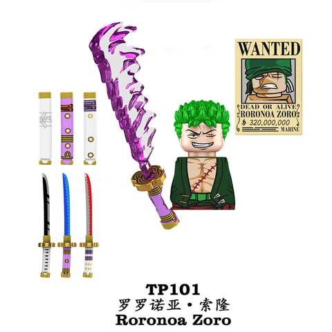 Keeppley Мини-фигурки Usopp Sanji из аниме One Piece