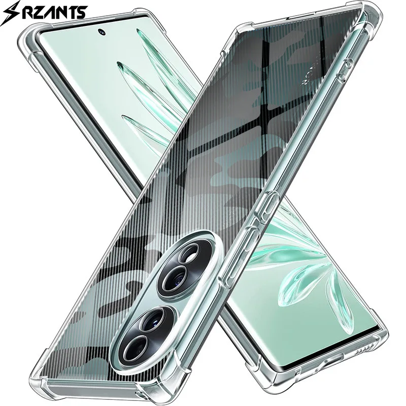 

Case for Honor 70 Mobile Phone Shell Translucent Four Corners Anti-fall