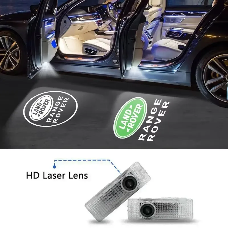 2 шт. светодиодный автомобильный дверной приветственный логотип Ghost Shadow Light