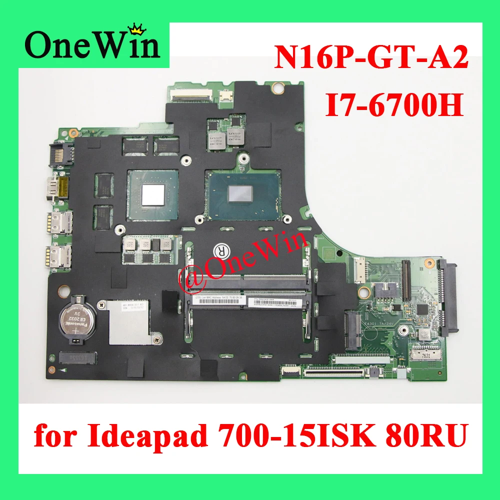 

i7-6700H 4G 2G N16P-GT-A2 for Ideapad 700-15ISK 80RU Independent Mainboard 5B20K91444 5B20K91442 5B20L07085 5B20L07084
