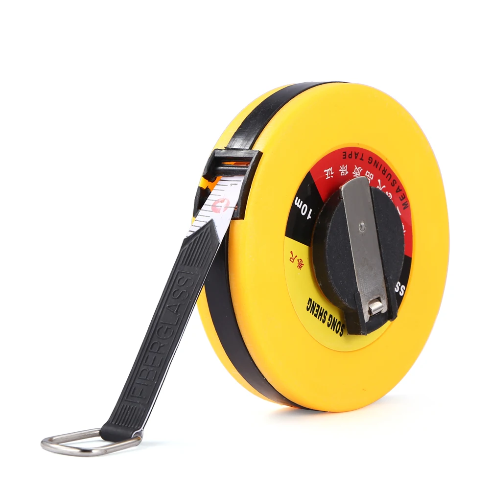 

Hand Disc Soft Flexible Ruler Measuring Tool Fiber Tape Measures for Construction Industry Furniture Distance