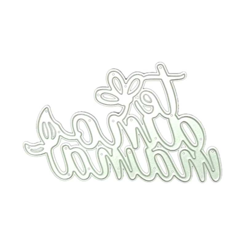 

Love Spanish Word Metal Cutting Dies Stencil DIY Embossing Album Template