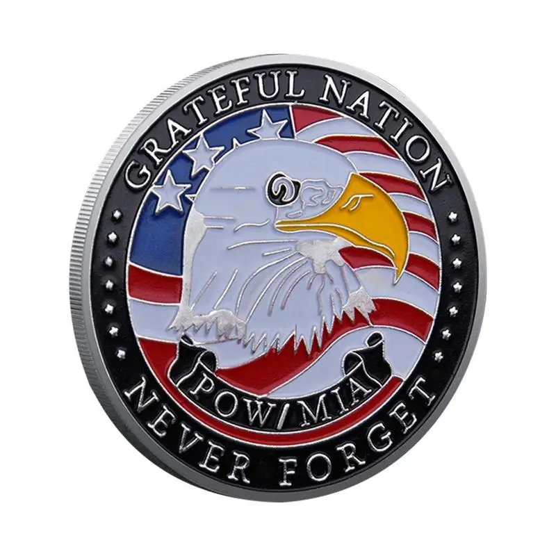 

Eagle Head Medals Eagle Head Medallion Challenge Coin United States Commemorative Coin For Adults Friends