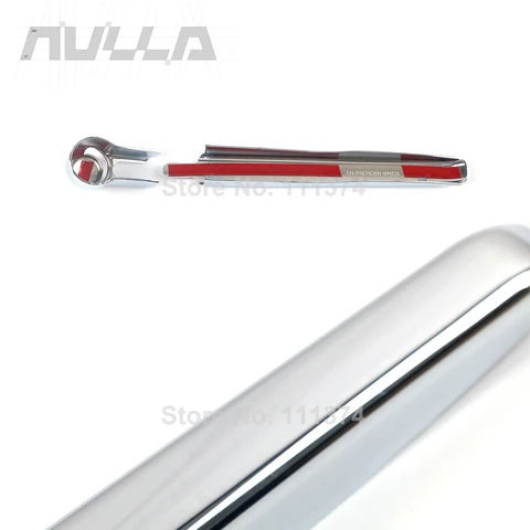 Для GWM Tank 300 2021 2022 2023 2024 2025 черный задний дворник декоративная защитная крышка ABS карбоновая рама хромированные аксессуары