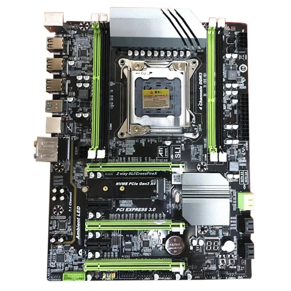 

Desktop Motherboard X79 Lga 2011 Cpu Computer 4 Channel Gaming Support M.2 E5-2670 V1 V2 Sata 3.0 Usb 3.0 for Intel B75