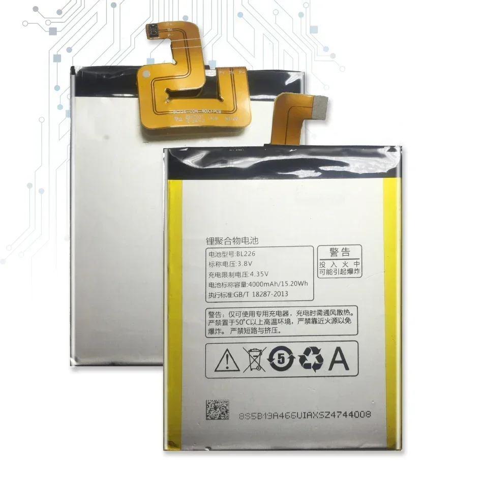 Аккумулятор мобильного телефона 4000 мАч для lenovo bl226 BL226 S860 Bateria