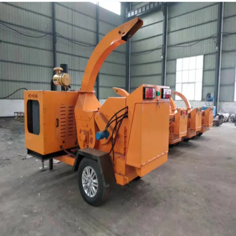 Мобильный измельчитель ветвей дерева большой емкости опилок экологически