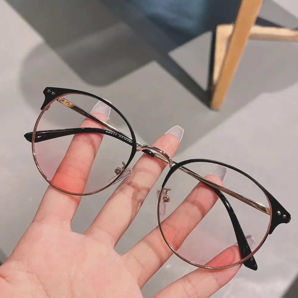 

Men Women Eye Protection Durable Office Ultra Light Frame Computer Goggles Anti-Blue Light Glasses Oversized Eyeglasses