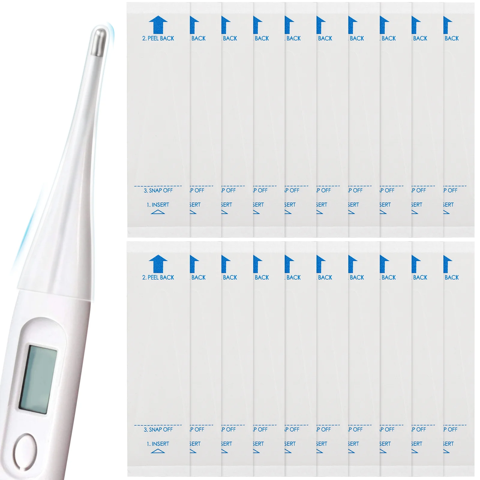 SUPVOX, чехлы для цифровых зондов, универсальные электронные, 100 шт.